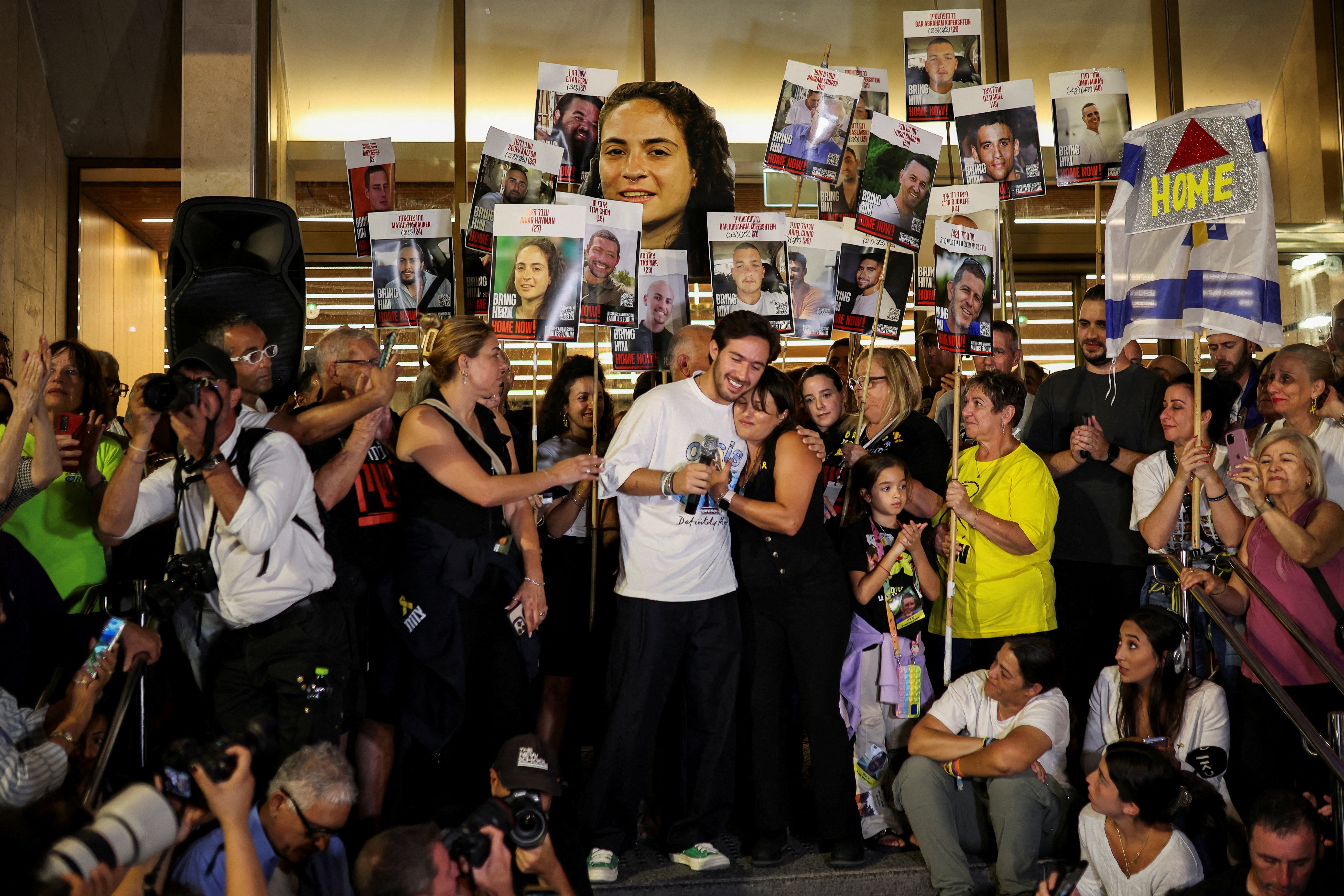 Israel vive expectativa de libertação de reféns pelo Hamas neste fim de semana