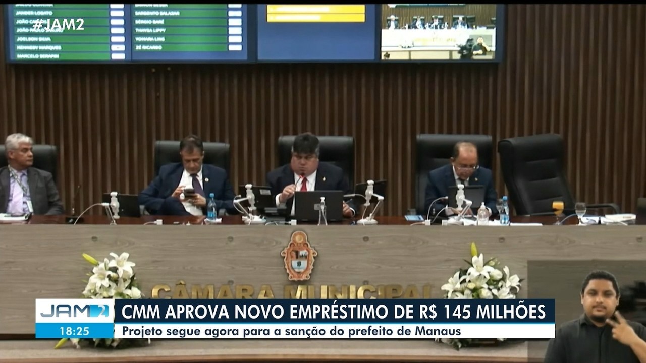 Em menos de 24h, vereadores aprovam novo empréstimo de R$ 145,8 milhões para a Prefeitura de Manaus