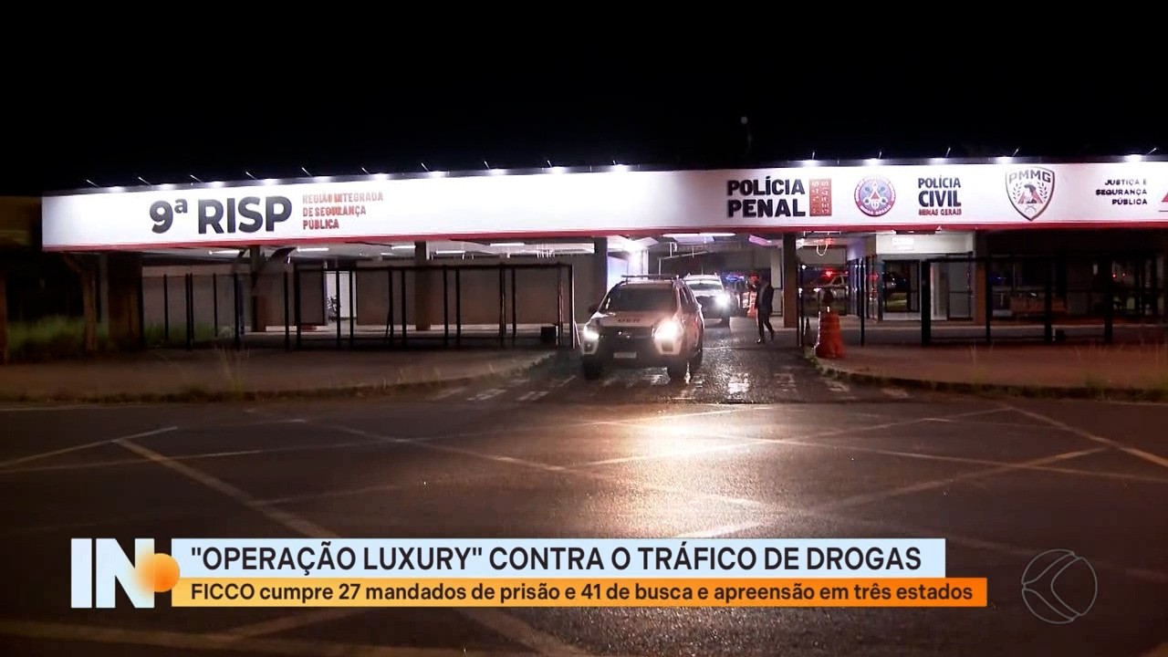 Grupo criminoso que fazia transporte em larga escala de drogas é alvo de operação em Minas, Mato Grosso do Sul e São Paulo