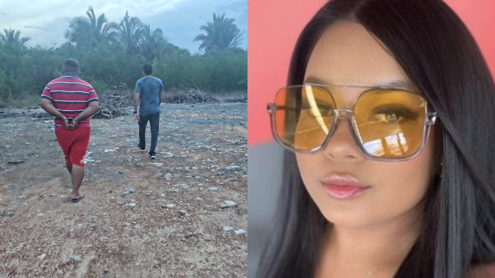 Corpo de jovem desaparecida é encontrado em matagal na Zona Sul de Teresina; suspeito é preso