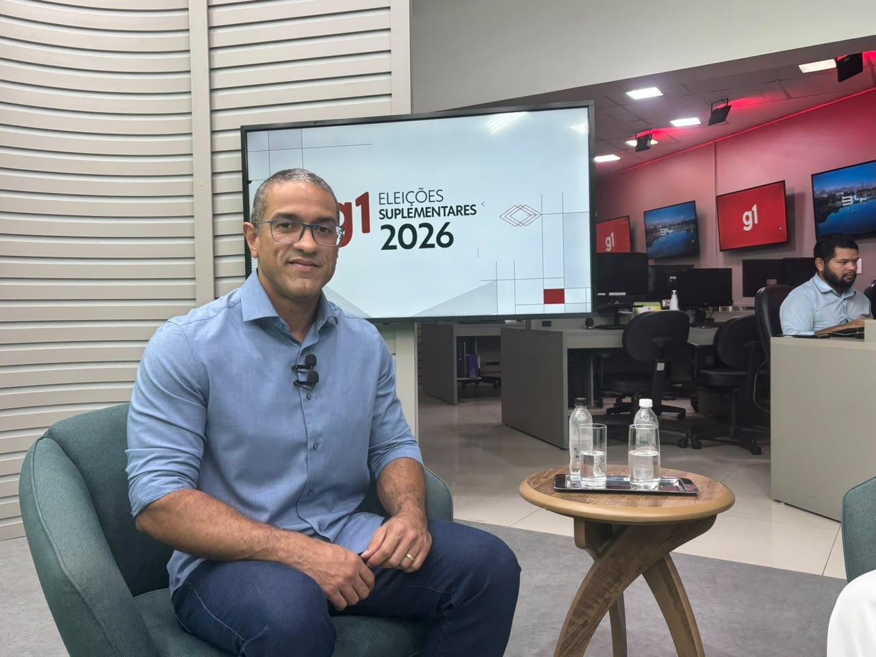 Arthur Henrique, candidato do PL ao governo de Roraima na eleição suplementar, é entrevistado pelo g1