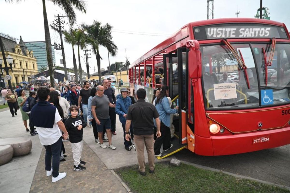 Santos terá transporte gratuito para Festa Inverno Criativo no fim de semana