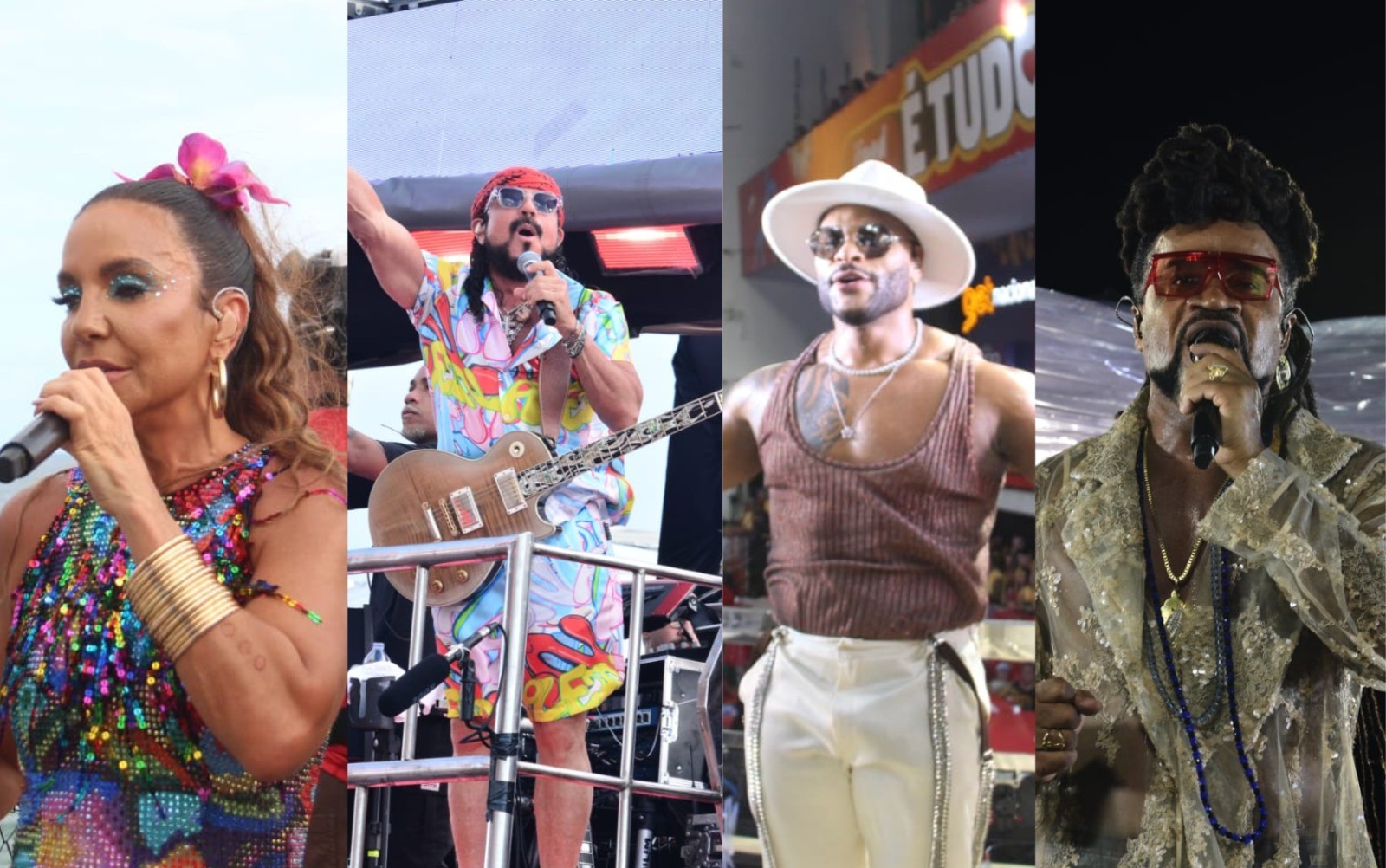 Ivete Sangalo, Bell Marques, Tony Salles e Carlinhos Brown são atrações do quinto dia de Carnaval em Salvador