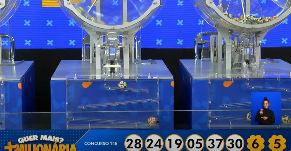 +Milionária, concurso 146 — Foto: Reprodução/Caixa