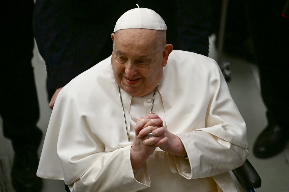 Papa Francisco — Foto: Filippo MONTEFORTE / AFP