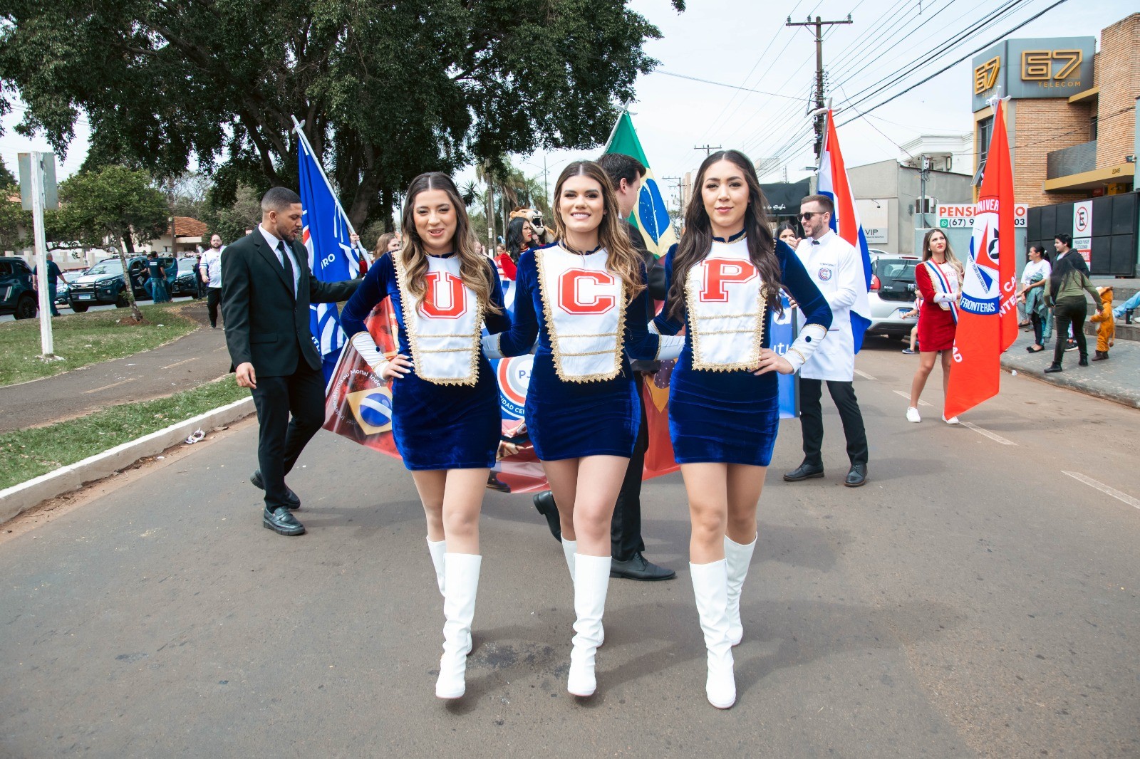 UCP celebra Independência do Brasil em desfile de 7 de setembro em Ponta Porã