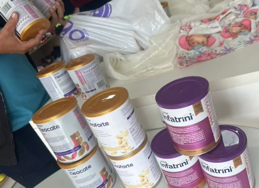 Homem é preso suspeito de integrar esquema que desviava latas de leite e fórmula infantil para venda ilegal, em Campina Grande