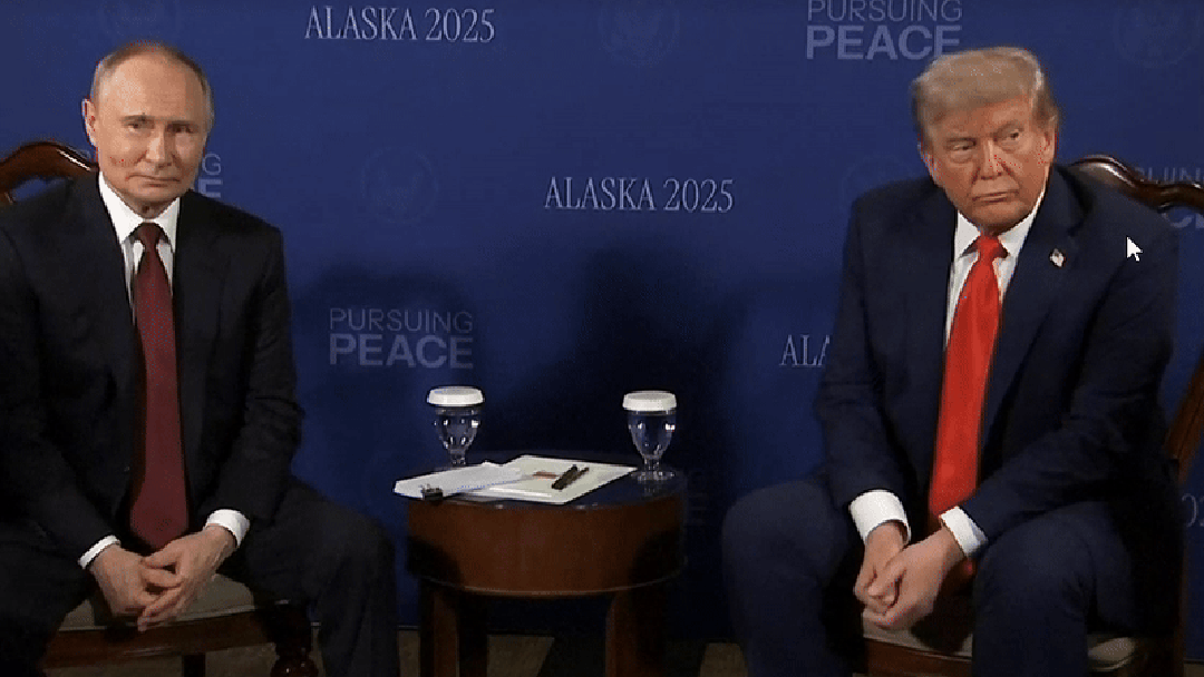 Putin em encontro com Trump