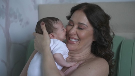 ‘Ser mãe é o meu melhor personagem’, diz Claudia Raia, sobre Luca  - Programa: Fantástico 