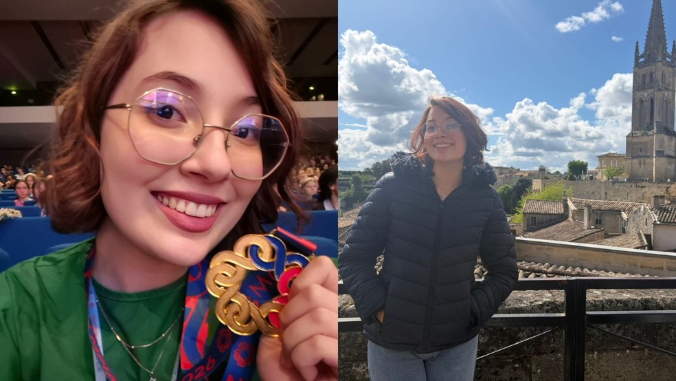 Aluna do Ceará conquista única medalha de ouro brasileira em olimpíada internacional de matemática. — Foto: Arquivo pessoal