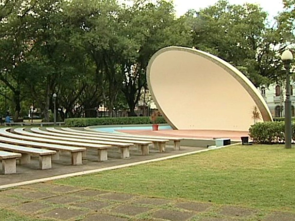O Parque Moscoso, no Centro Vitória. — Foto: Reprodução/TV Gazeta