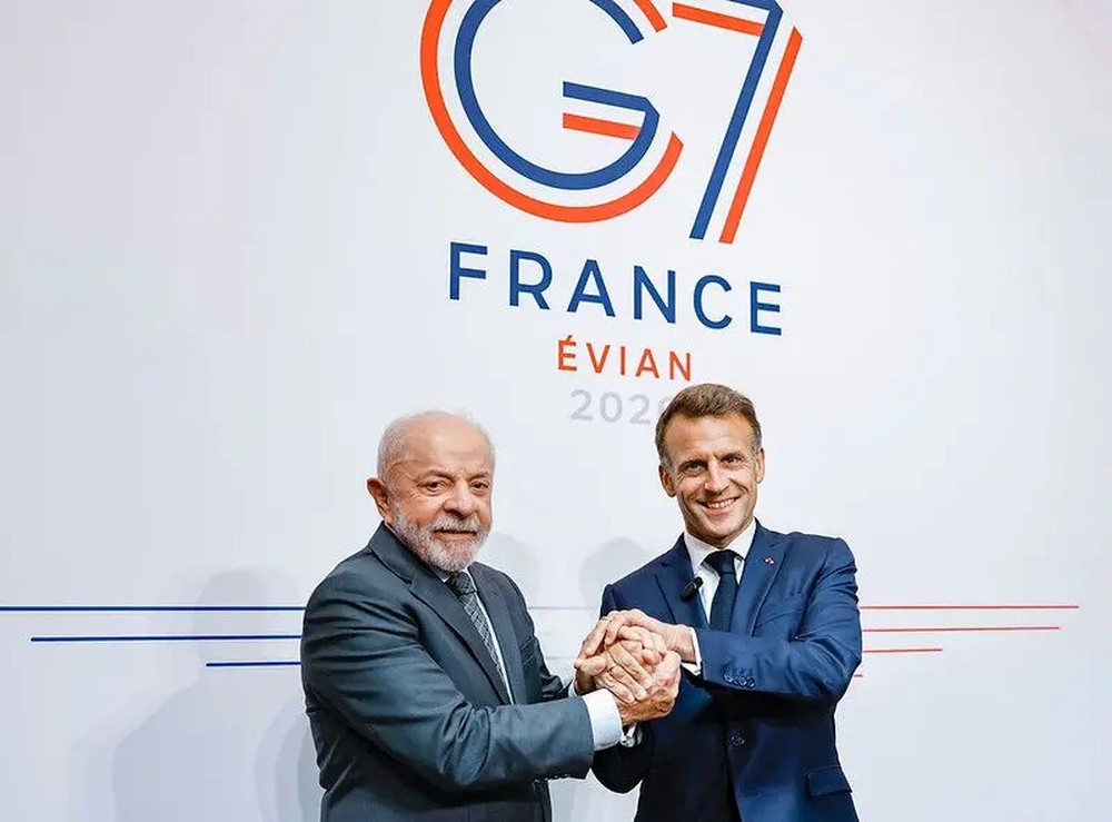 Lula inicia participação no G7 na França com foco em diálogos diplomáticos e comerciais