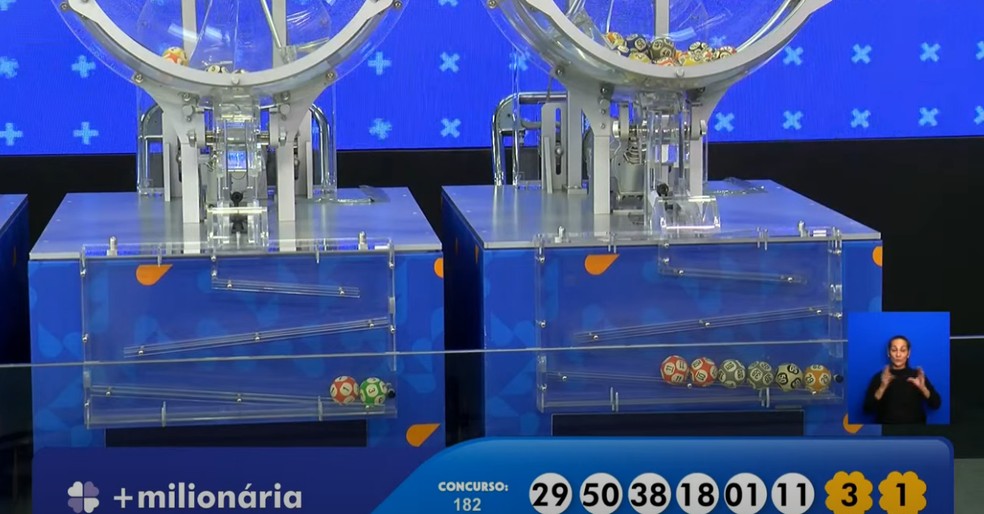 +Milionária, concurso 182 — Foto: Reprodução/Caixa