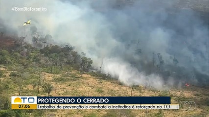 Trabalho de preservação e combate a incêndios é reforçado no TO