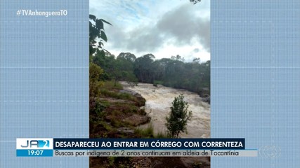 Buscas por criança indígena que desapareceu em rio perto de aldeia vão continuar