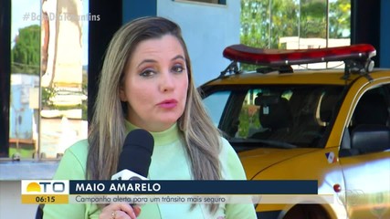 Maio amarelo: campanha alerta para segurança no trânsito