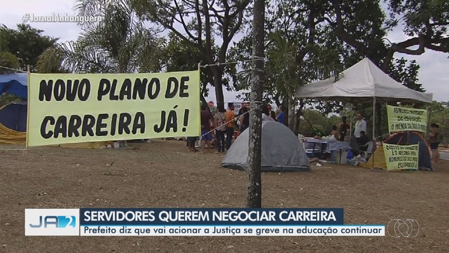 Servidores tentam acordo com a Prefeitura de Goinia aps greve