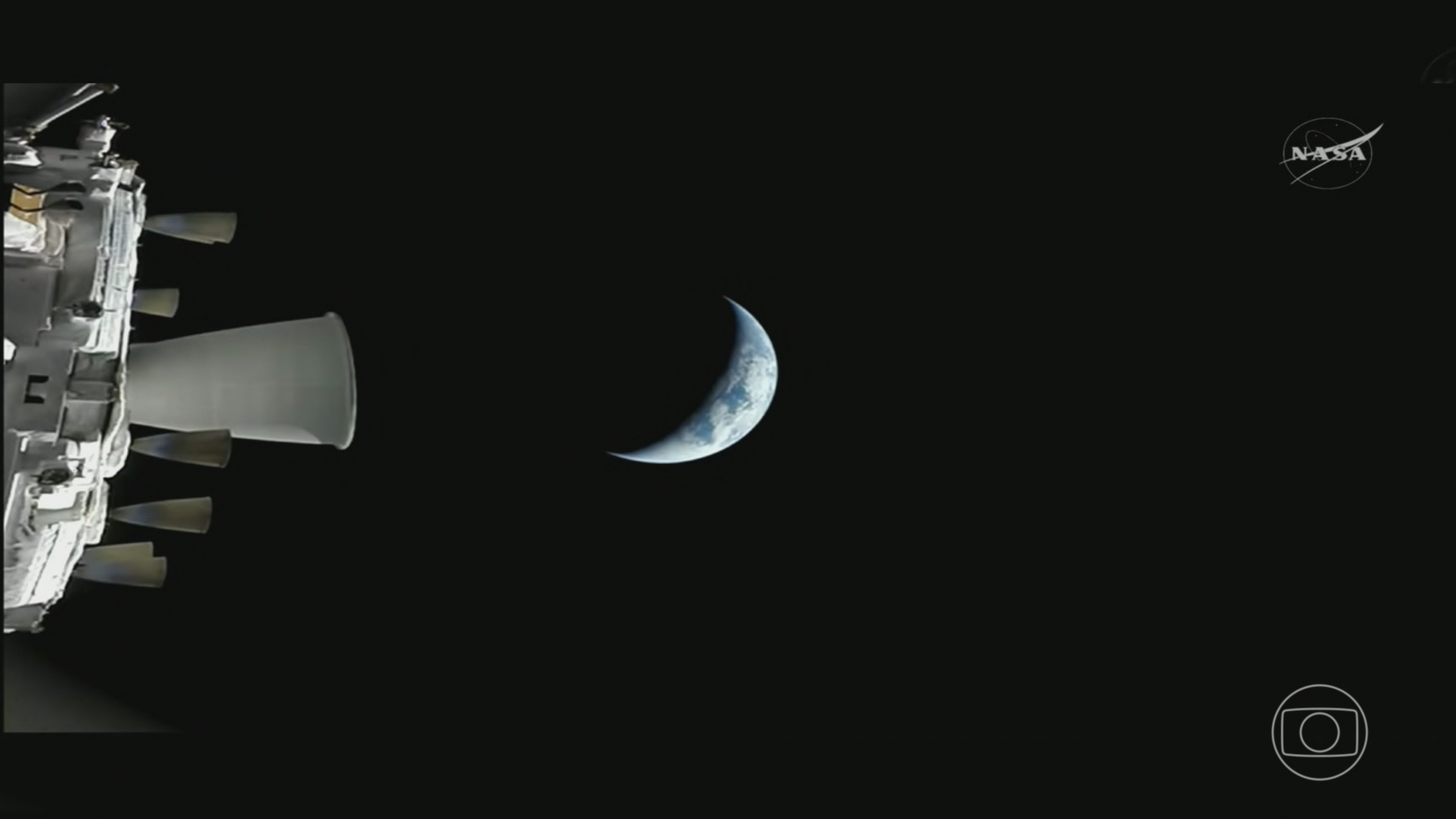 Missão Artemis se aproxima de deixar órbita da Terra e se lançar rumo à Lua