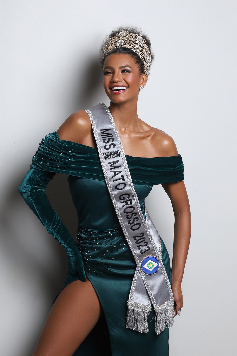 Bárbara Reis é a nova Miss Universo Mato Grosso — Foto: Reprodução
