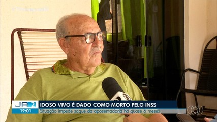 Idoso vivo é dado como morto pelo INSS em Palmas; entenda
