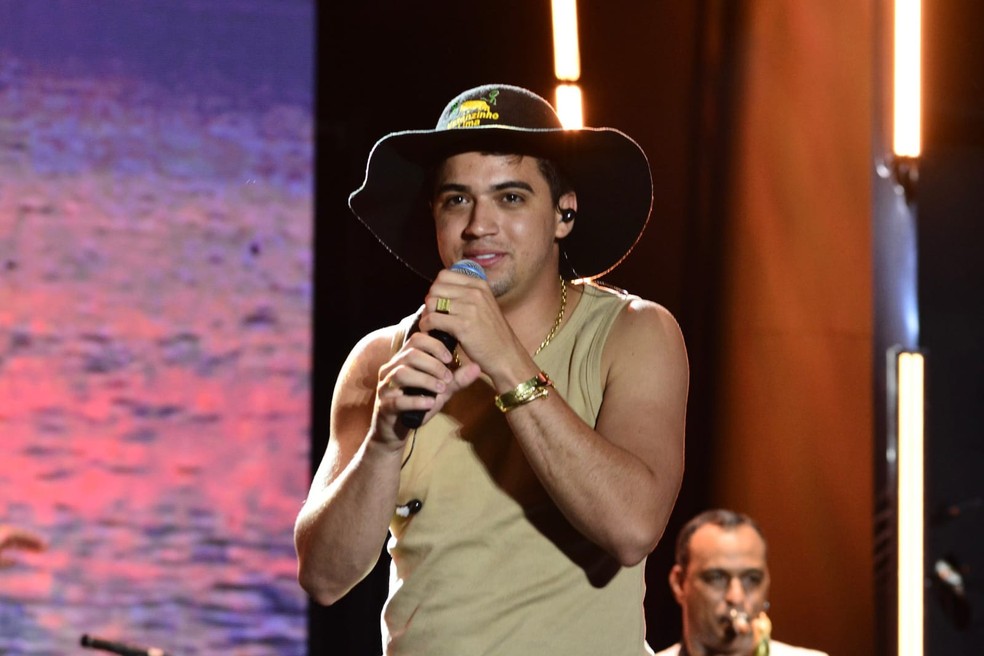 Natanzinho Lima participa da Melhor Segunda — Foto: TV Bahia