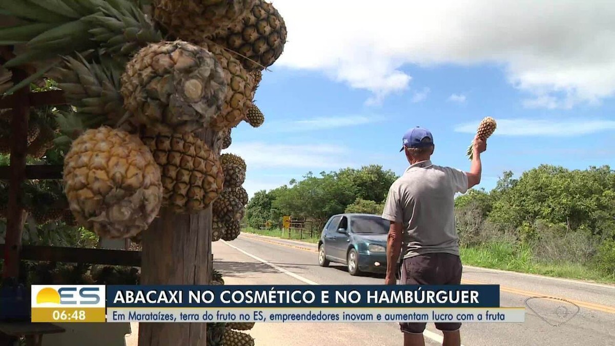 Hambúrguer e cosméticos de abacaxi? Empreendedores inovam e reinventam uso da fruta no ES