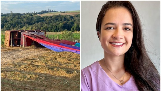 Psicóloga morta em queda de balão comemorava Dia dos Namorados