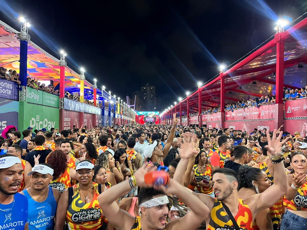 Segunda noite do Carnatal 2024 — Foto: Vinicius Marinho/Inter TV Cabugi