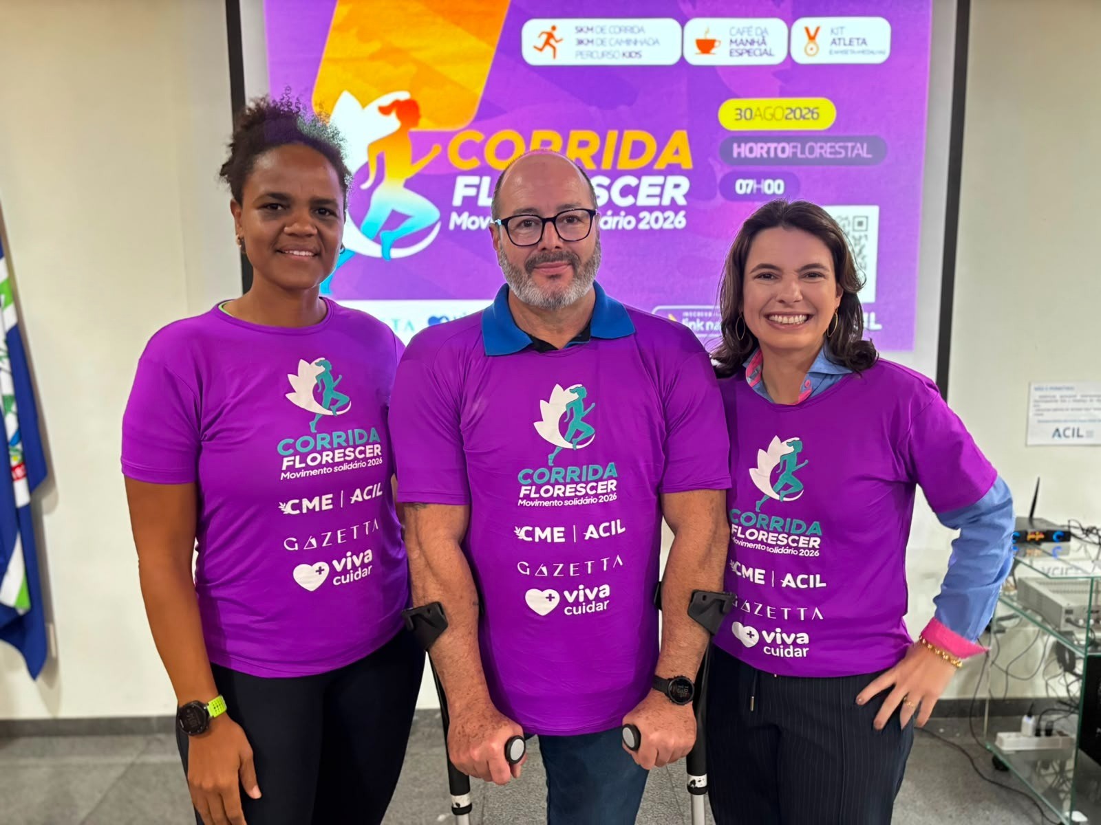 Lançamento Oficial da 5ª Corrida Florescer apresenta embaixadores da edição