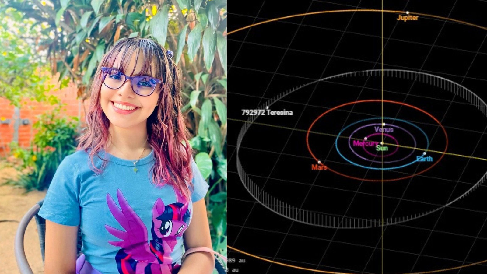 Asteroide é identificado por estudante do Piauí e ganha o nome de 'Teresina'
