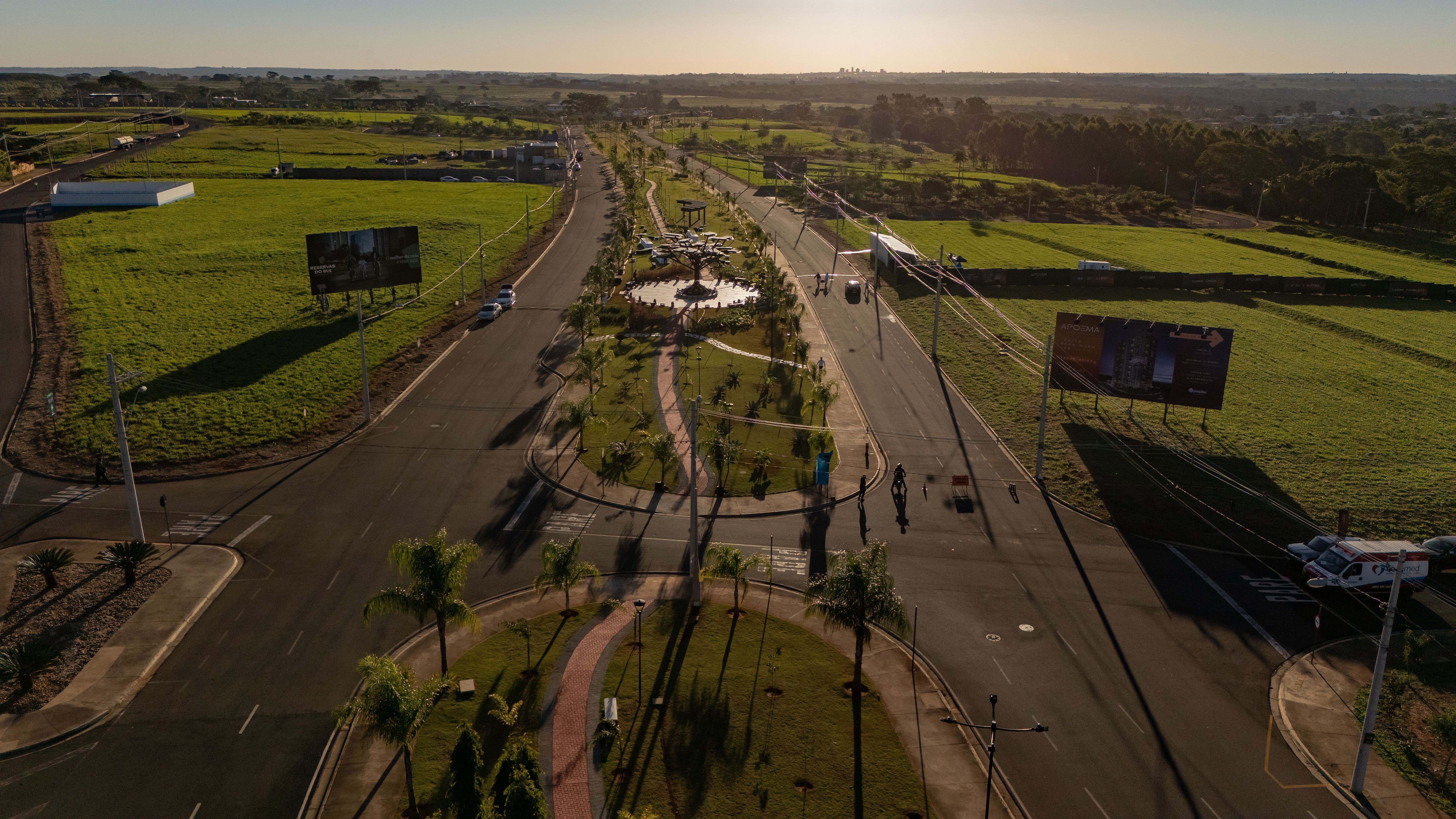 Reservas do Sul inaugura avenida e inicia nova fase de desenvolvimento