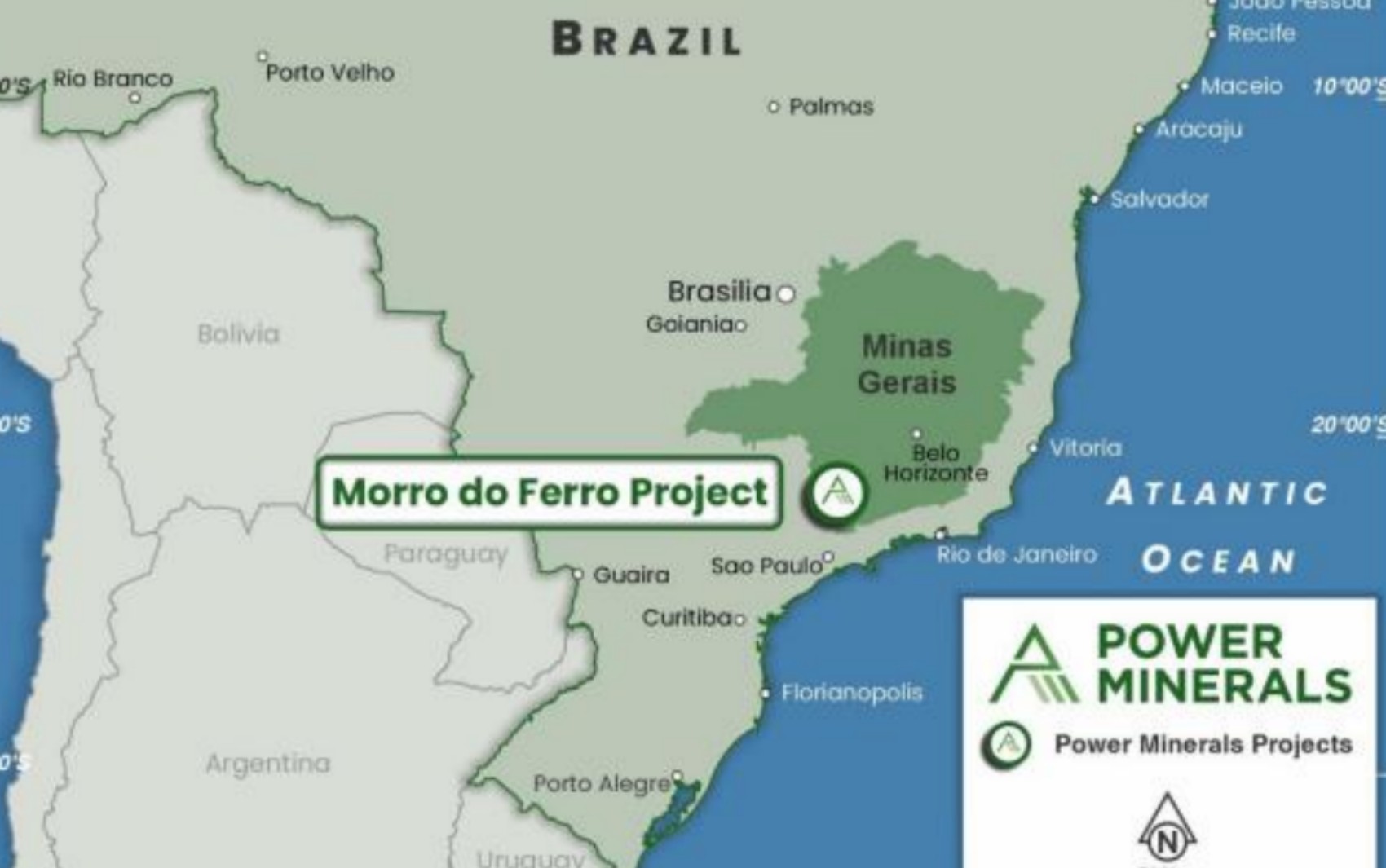 Grupo australiano define alvo de exploração no 'Morro do Ferro' com até 10,7 milhões de toneladas de terras raras em MG