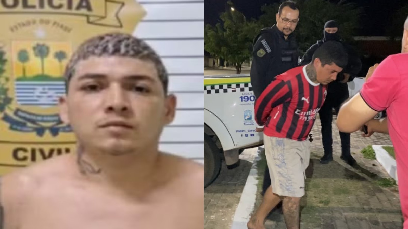 Suspeito de matar sargento da PM é preso no litoral do Piauí; vídeo registrou crime