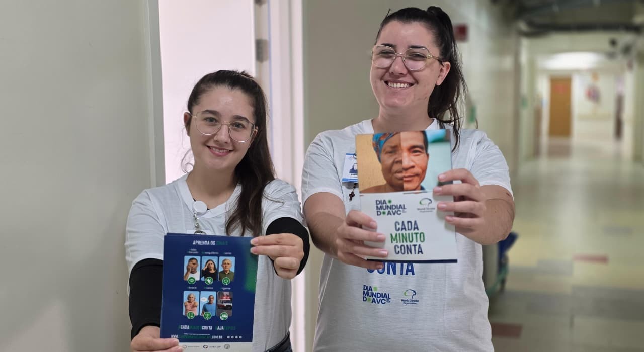 Dia Mundial do AVC: HSJ promove ação e reforça a importância de agir rápido