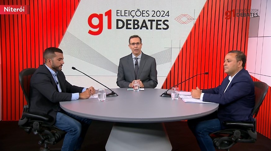 g1 realiza debate do 2º turno de Niterói; veja íntegra