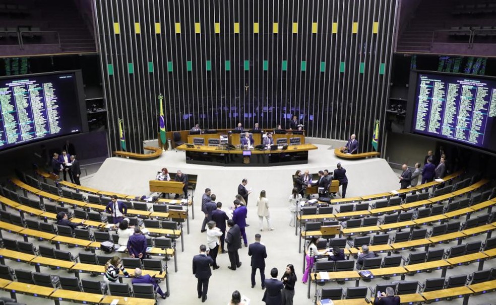 Plenário da Câmara — Foto: Mário Agra/Câmara dos Deputados