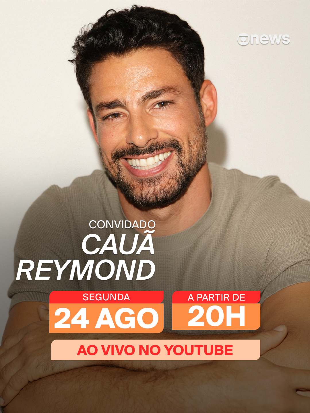 Cauã Reymond é o convidado do POD_i com Andréia Sadi desta segunda (24)