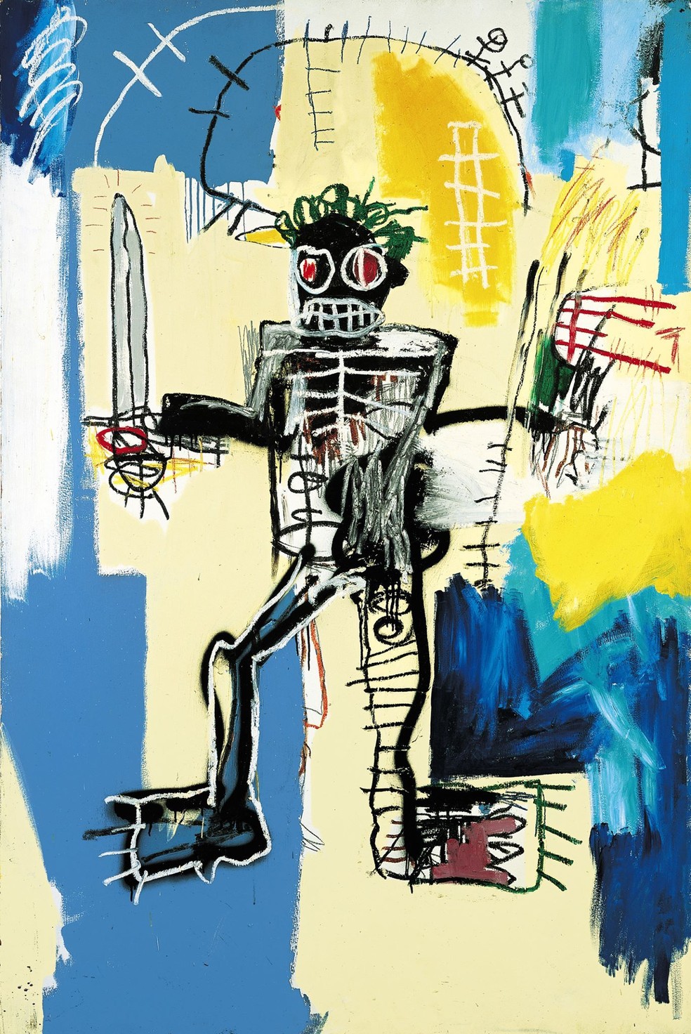 Pintura de Basquiat é leiloada em Hong Kong por US$ 41,8 milhões | G1