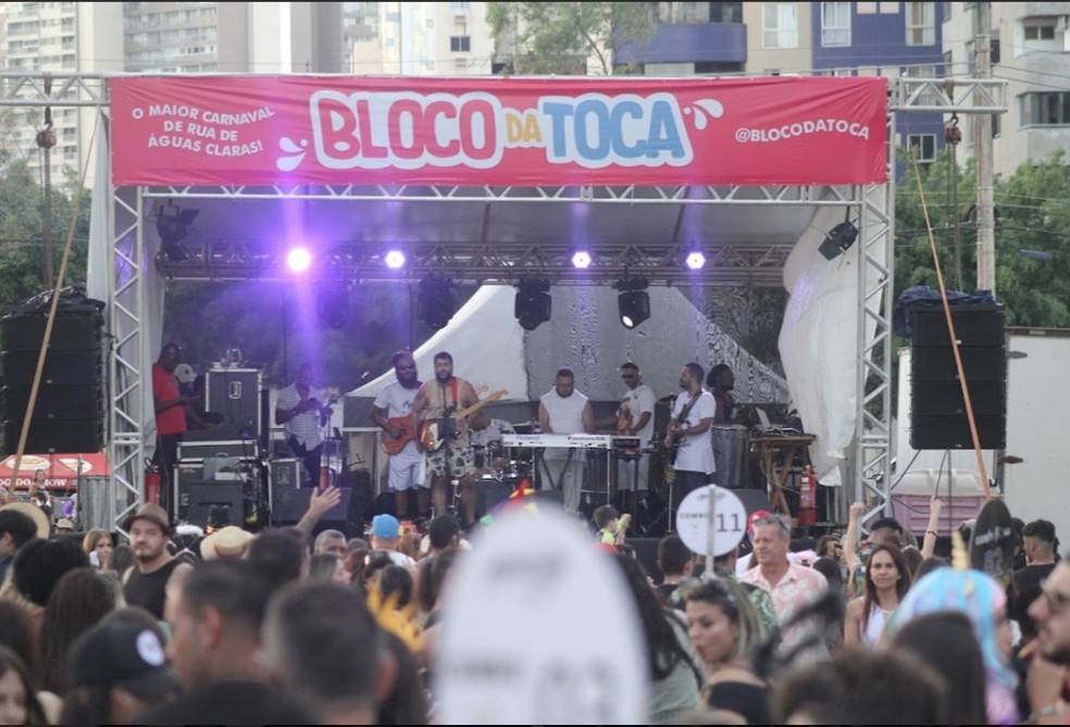 Bloco da Toca em Águas Claras — Foto: Divulgação