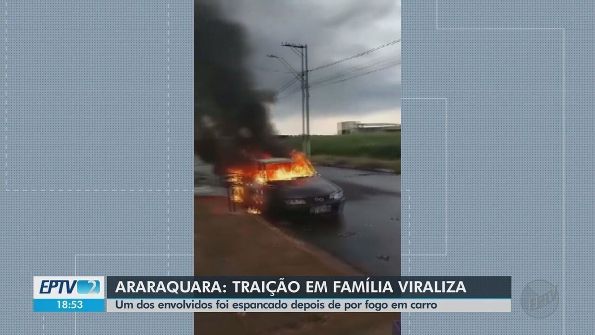 Traição em família termina com carro queimado e espancamento de homem em  Araraquara