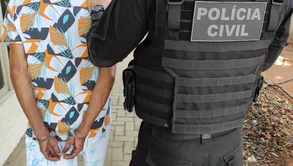 Professor de futsal é preso em Natal suspeito de estupro — Foto: Polícia Civil do RN