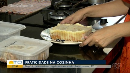 Procura por marmitas congeladas faz nicho de mercado crescer no estado