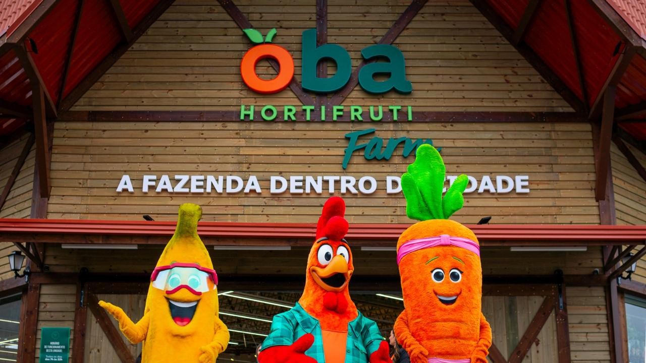 Oba Hortifruti inaugura em Taubaté a maior loja da rede no Brasil