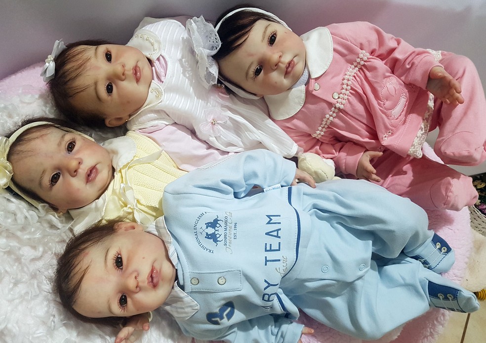 Artesã faz bonecas que parecem bebês de verdade na Grande BH e tem clientes  até fora do país, Minas Gerais