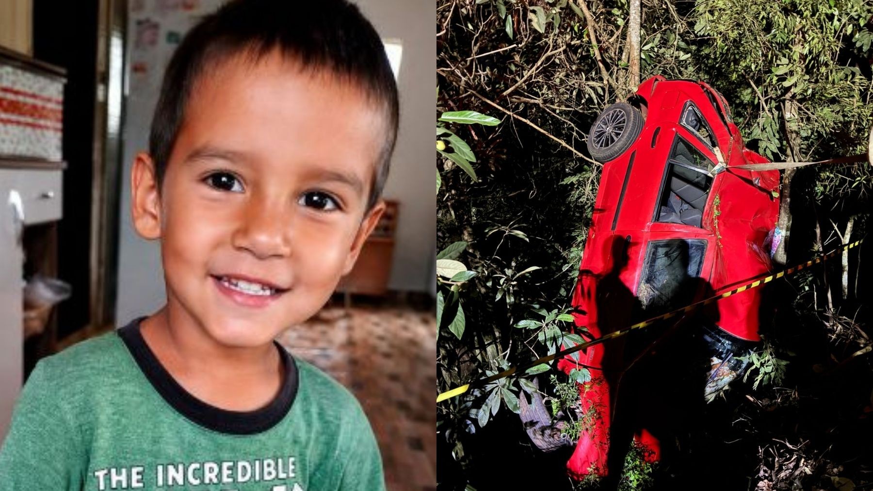 Menino de 7 anos morre após carro bater em árvore ao voltar de visita à avó no Paraná