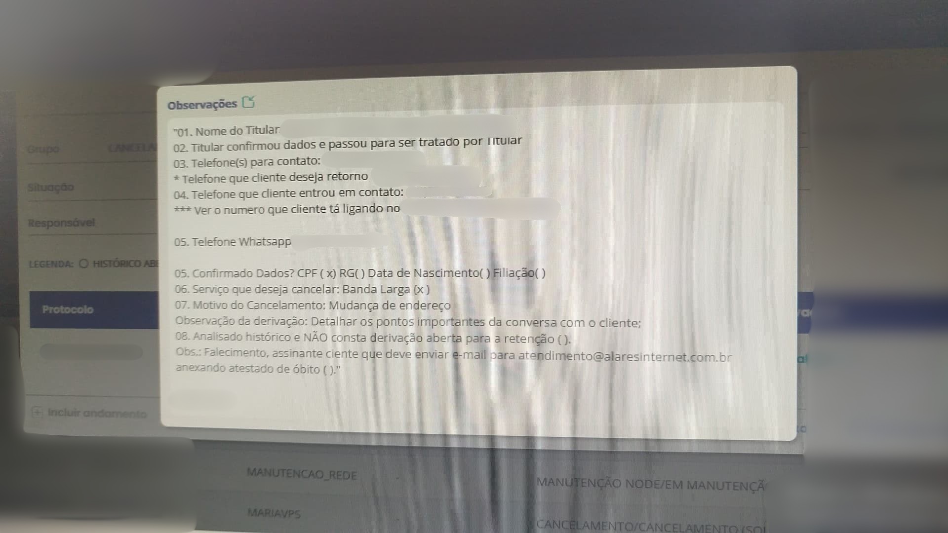 Jovem descobre que foi dada como morta por operadora de internet ao tentar cancelar serviço: 'Fiquei sem reação'