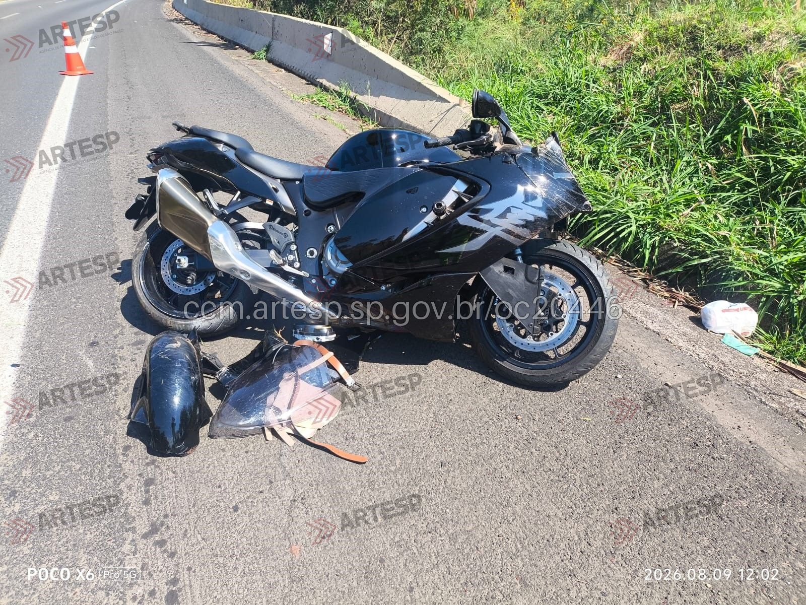 Acidentes de moto deixam dois mortos em Dois Córregos e Jaú no fim de semana