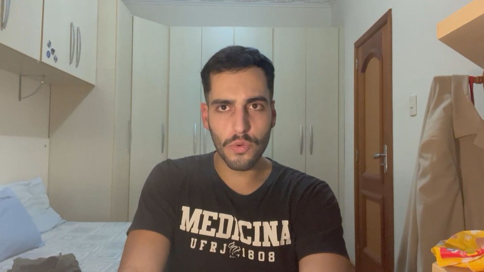 Matías Roitberg, de 25 anos, descobriu que está morto para o SUS — Foto: Reprodução/TV Globo