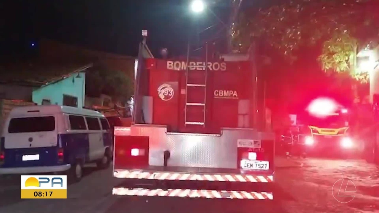 Incêndio de grandes proporções atinge fábrica de metalúrgica em Ananindeua, no PA