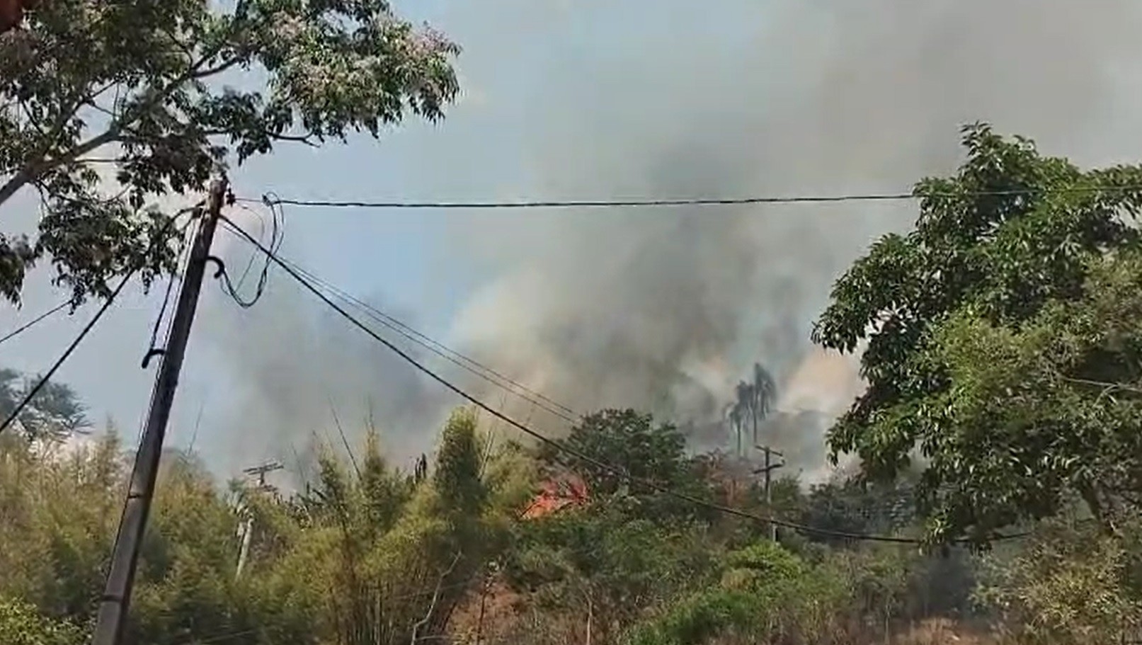 Incêndio atinge área equivalente a mais de 200 campos de futebol em São Luiz do Paraitinga, SP